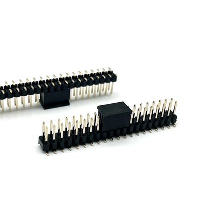 2.54mm Pitch Pin Header Connector 2 Pin - 80 Pin DIP SMT PCB Мужской подключатель заголовка