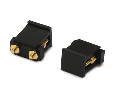 DC12V Pogo Pin Connector 2.54mm 2pin мужской с крышкой Погопин