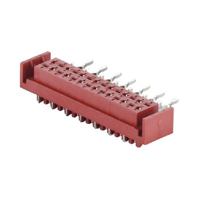 Прямой IDC женский разъем Micro Match 4 6 8 10 20 Pin 1.27 мм