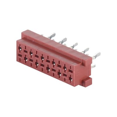 Прямой IDC женский разъем Micro Match 4 6 8 10 20 Pin 1.27 мм