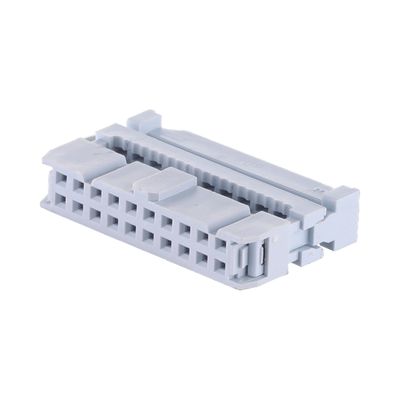 2.54mm Pitch IDC Connector Socket для плоского кабеля 28awg 6 - 64 Pin FC Socket