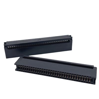 UL2651 28AWG Карточный краевой соединитель 10 - 64 штифтовая ленточная кабельная разъем 2,54 мм