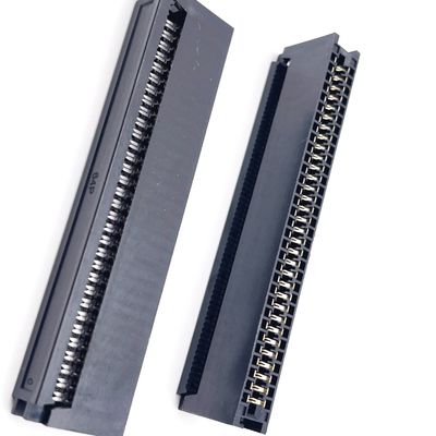 UL2651 28AWG Карточный краевой соединитель 10 - 64 штифтовая ленточная кабельная разъем 2,54 мм
