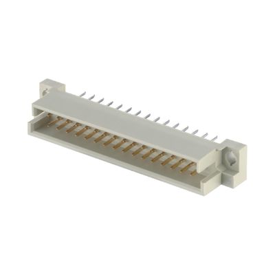 2x32P 2.54mm Din 41612 соединитель 2 ряд 64 штифта мужской прямой через отверстие погружение