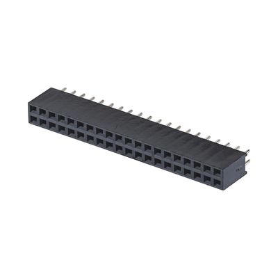 2.0mm H4.3mm DIP Header Female Straight Dip 2x2 2x40pin Female Header Connector (Связующее устройство женского заголовка)