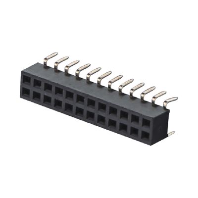 Single Row SMT 40 pin Female Header Connector 2.0mm Pitch 4,3mm Height (Один ряд SMT с 40 буланами)