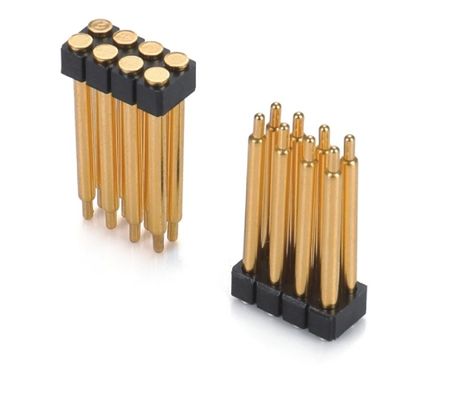 2.0 мм 20 штифтов настраивать Pogo Pin Connector весенний штифт позолоченный SMT Pogo Connector