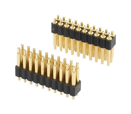 2.0 мм 20 штифтов настраивать Pogo Pin Connector весенний штифт позолоченный SMT Pogo Connector