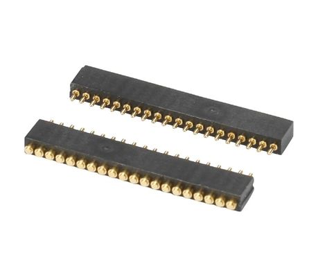 1.27мм Pogo Pin Connector h1.5mm L8.0 Dip Type Gold Plated Brass Connector 10 пин