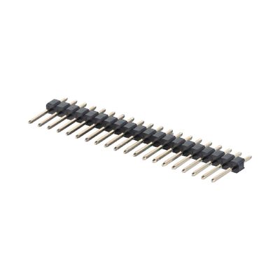 DIN Type 2.0mm Pitch Pin Header Connector прямой 2 - 40 пинный однорядный соединитель