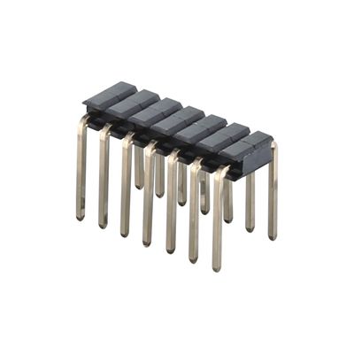 DIN Type 2.0mm Pitch Pin Header Connector прямой 2 - 40 пинный однорядный соединитель