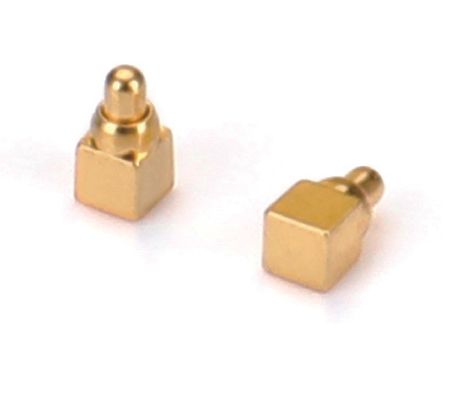 Промышленный пружинный POGO Pin Золотопокрытый аккумулятор Pogo Pin SMT тип H4.2mm