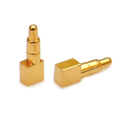 Промышленный пружинный POGO Pin Золотопокрытый аккумулятор Pogo Pin SMT тип H4.2mm