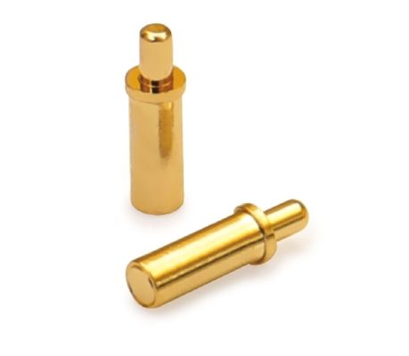 Медь Золотовалочный Pogo Pin Connector Пролетная сила Двойная голова H6.0mm Smd Type