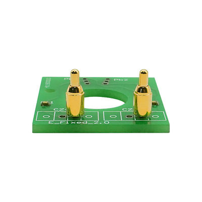 Высокая мощность 9A батарея латунь POGO штиф соединитель через отверстие PCB весенне загруженные штифты
