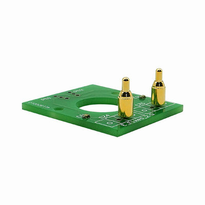 Высокая мощность 9A батарея латунь POGO штиф соединитель через отверстие PCB весенне загруженные штифты
