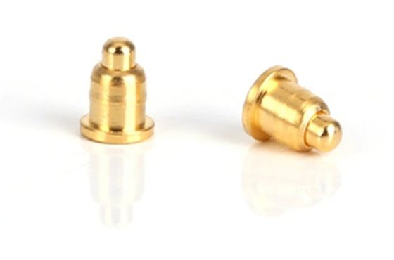 PCB совместимая пользовательская 1Pin через отверстие пружина загруженный POGO Pin соединитель