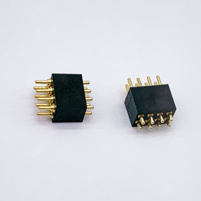 Настроенный 1.27мм питч 8Pin весенне загруженный POGO Pin Connector для прочных соединений