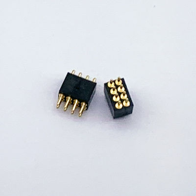 Настроенный 1.27мм питч 8Pin весенне загруженный POGO Pin Connector для прочных соединений