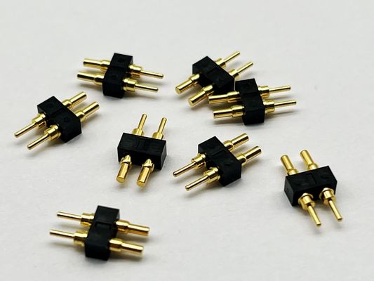 Настроенный 1.27мм питч 8Pin весенне загруженный POGO Pin Connector для прочных соединений