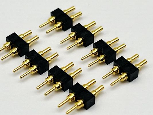 Настроенный 1.27мм питч 8Pin весенне загруженный POGO Pin Connector для прочных соединений