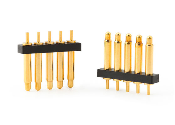 2.54мм 5pin Pogo Pin Connector Дип тип для пружинного подключения