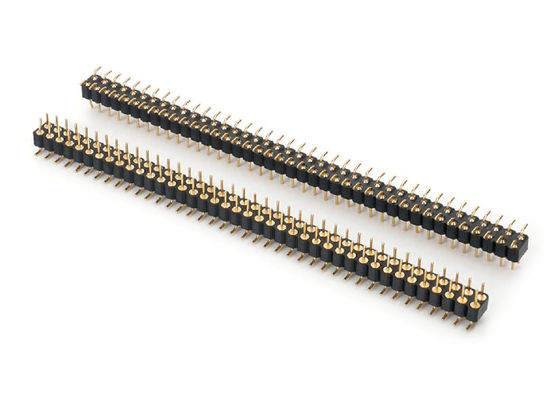 2.0 мм Мужской круглый штиф с двухрядным соединителем PCB