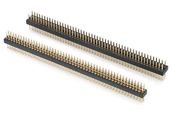 2.0 мм Мужской круглый штиф с двухрядным соединителем PCB