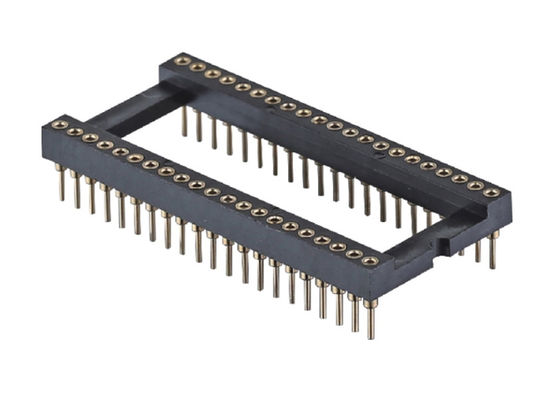 Обработанный Круглый Пиновый Заголовок SMT Тип PCB H3.0mm 6 Pin - 64 Pin IC Socket