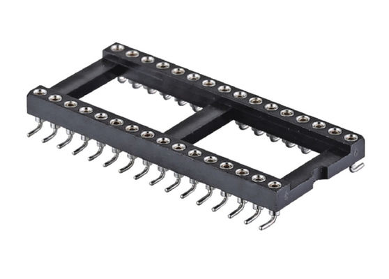 Обработанный Круглый Пиновый Заголовок SMT Тип PCB H3.0mm 6 Pin - 64 Pin IC Socket