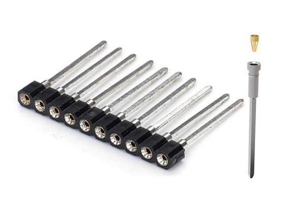 2.54мм IC Socket Round Female Header соединитель SMT тип 6Pin 10Pin 28Pin через 64Pin