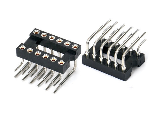 2.54мм IC Socket Round Female Header соединитель SMT тип 6Pin 10Pin 28Pin через 64Pin