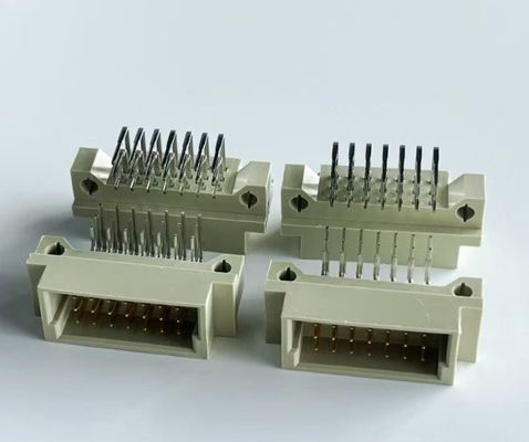 2.54мм Din 41612 Коннектор 21 Положение Правый угол Мужчина 3x7Pin Eurocard Connector