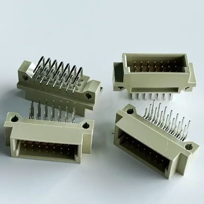 2.54мм Din 41612 Коннектор 21 Положение Правый угол Мужчина 3x7Pin Eurocard Connector