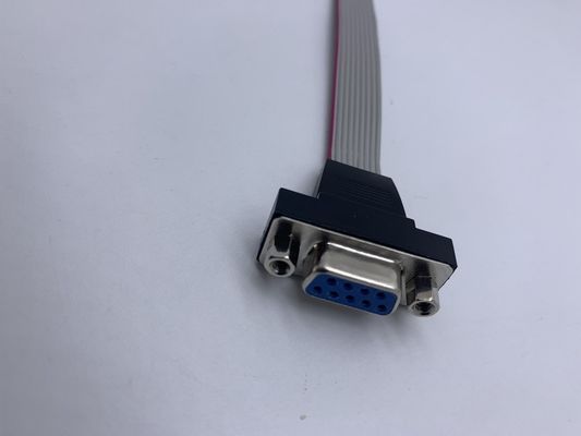 D-sub DB9 до FC-10p 2,54 мм плоский ленточный кабель мужской женский до 10 26 штифтов IDC соединительный провод