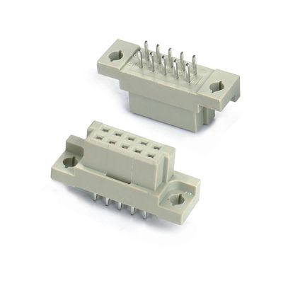 DIN 41612 соединитель 2 ряда 10 штифтов женские штифты прямо через отверстие 2x5 проход 2,54 мм DIP