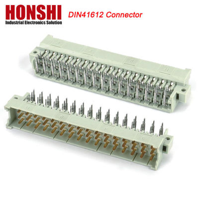 5.08mm DIN 41612 соединитель 2 ряда 15P женский тип питания PCB вертикальный женский 7+8 P 15Pin
