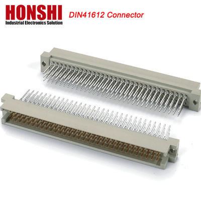 5.08mm DIN 41612 соединитель 2 ряда 15P женский тип питания PCB вертикальный женский 7+8 P 15Pin