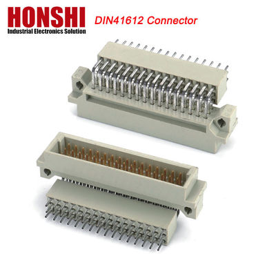 DIN 41612 Четырехрядный встроенный 128 Pin DIN41612 соединитель латуни PCB текущее применение