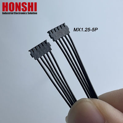 Двойной конец 5P MX1.2 Кабель аккумулятора MOLEX 78172 Сборка терминальной проволоки