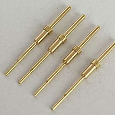 Специальный латунный терминальный штифт для стыковки CNC поворотного станка Pogo штифтов соединителя