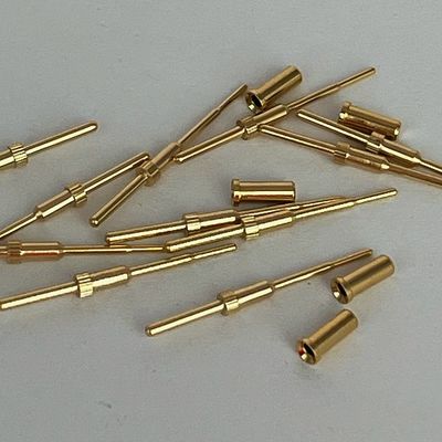 Специальный латунный терминальный штифт для стыковки CNC поворотного станка Pogo штифтов соединителя