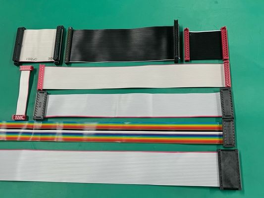 Ul 2561 28 Gauge 2.54 Pitch Dip Cable Assembly Idc 20 Pin Flat Ribbon Cable Wire Harness (Сборка кабеля с плоской лентой)