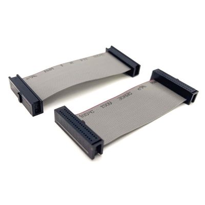 Ul 2561 28 Gauge 2.54 Pitch Dip Cable Assembly Idc 20 Pin Flat Ribbon Cable Wire Harness (Сборка кабеля с плоской лентой)