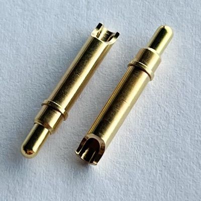 Золотопокрытый SMT Pogo Pin для сварки силовых приборов