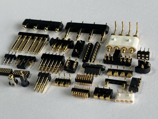 Индивидуальный SMT SMD 2 4 5 6 8 10 мм Штифты Пружинный Магнитный Pogo Разъем C6801 с пружиной из нержавеющей стали SUS304