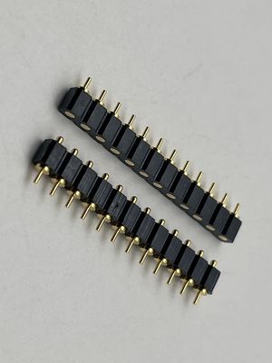 SMT Type Pogo Pin Docking Connector 4pin 10pin 12pin Пролетно загруженный контакт с высокой долговечностью и устойчивостью к соляному туману