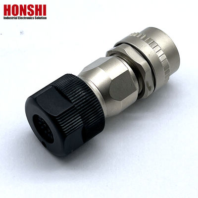 DDK CM10 серии водонепроницаемый мужской женский разъем с цинковой сплавной оболочкой 2 пин / 10 пин медные терминалы и прочный дизайн