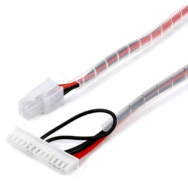 Электрическая сборка кабельной подвески с подключателем JST XH 2.5 до MOLEX 4.2 4 штифта