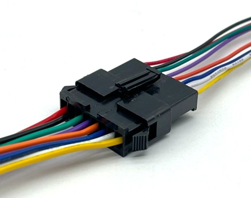 Настраиваемый JST SM2.5 8 Pin Connector Electrical Wire Harness Assembly ul1007 24awg